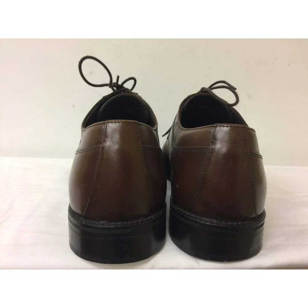 Cole Hann brown dress lace up leather shoes for men size  7.5M